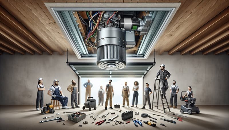 Garage Door Opener Repair service in Needham