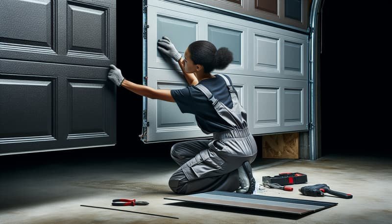 Garage Door Panel Replacement service in Wellesley