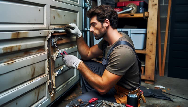 Garage Door Panel Replacement service in Ballardvale