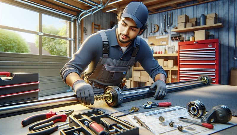 Garage Door Roller Replacement service in Chestnut Hill