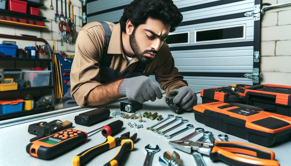 Our professional garage door panel replacement process